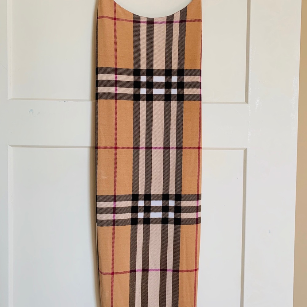 Check dress